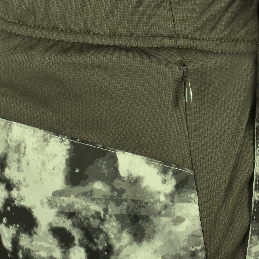 North face green shorts online